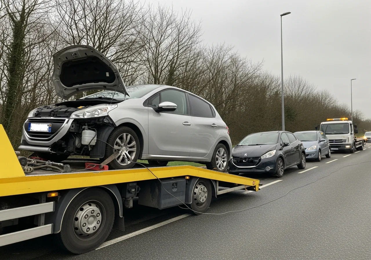 Enlèvement véhicule en panne à Montgeron